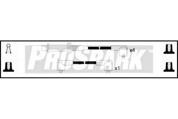 STANDARD OES126 Ignition Cable Kit